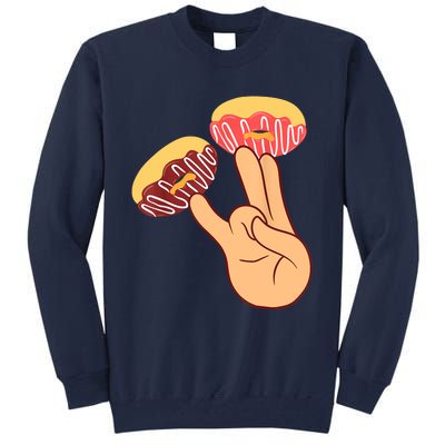 Donut 2 In The Pink 1 In The Stink Funny Dirty Joke Doughnut Tall Sweatshirt