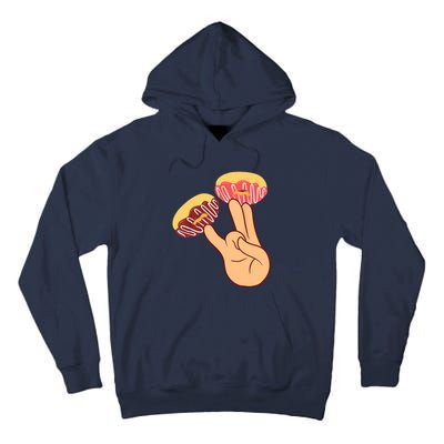 Donut 2 In The Pink 1 In The Stink Funny Dirty Joke Doughnut Tall Hoodie