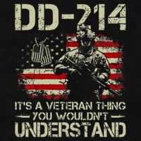 Dd 214 ItS A Veteran Thing You WouldnT Understand Dd 214 Ladies PosiCharge Tri-Blend Wicking Tank