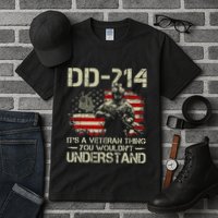 Dd 214 ItS A Veteran Thing You WouldnT Understand Dd 214 Tall T-Shirt