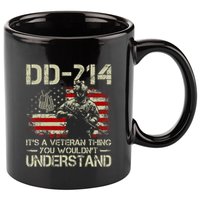 Dd 214 ItS A Veteran Thing You WouldnT Understand Dd 214 11oz C Handle Ceramic Mug