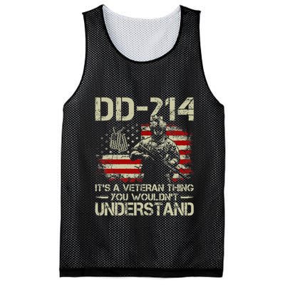 Dd 214 ItS A Veteran Thing You WouldnT Understand Dd 214 Mesh Reversible Basketball Jersey Tank