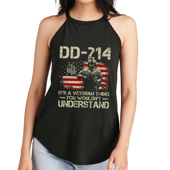 Dd 214 ItS A Veteran Thing You WouldnT Understand Dd 214 Women's Perfect Tri Rocker Tank