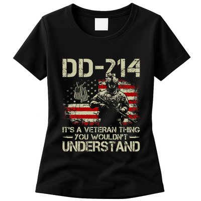 Dd 214 ItS A Veteran Thing You WouldnT Understand Dd 214 Womens T-Shirt