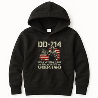 Dd 214 ItS A Veteran Thing You WouldnT Understand Dd 214 Kids Hoodie