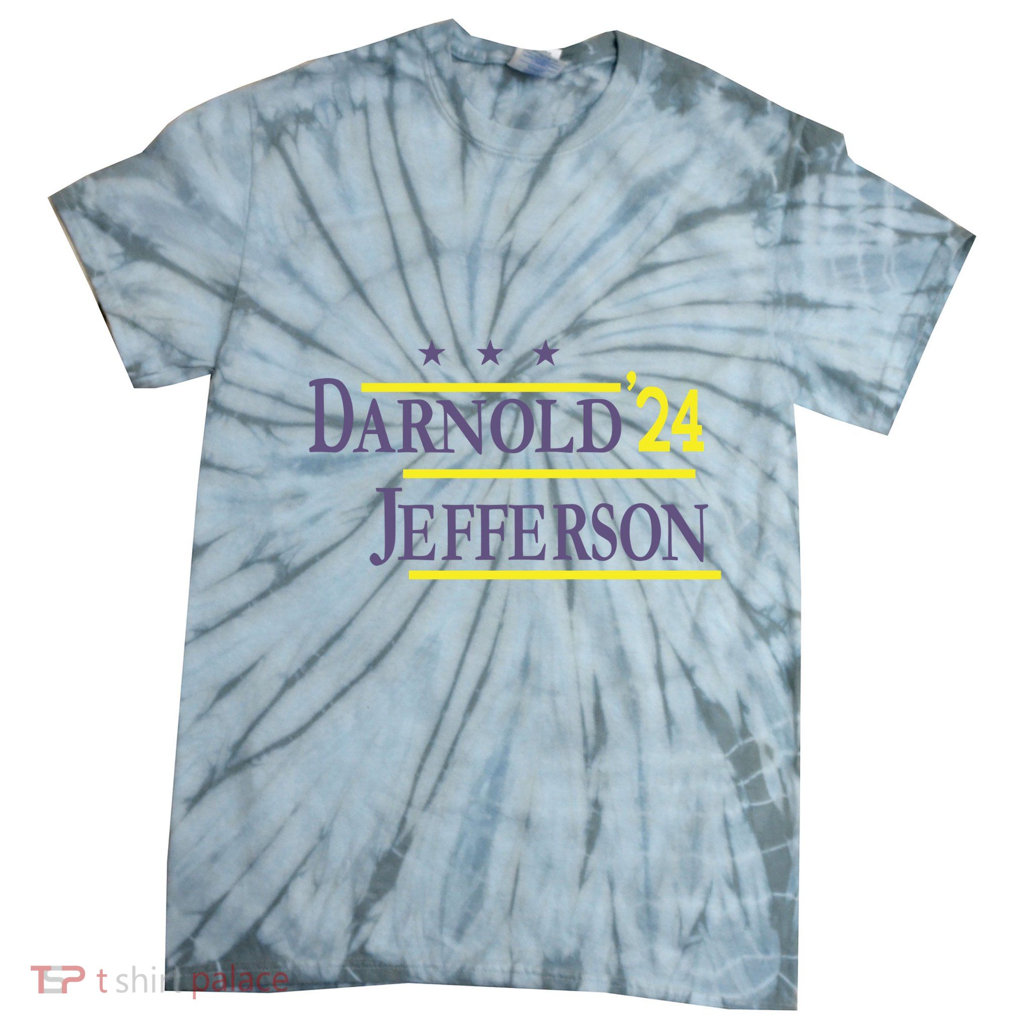 Darnold 24 Jefferson Tie-Dye T-Shirt