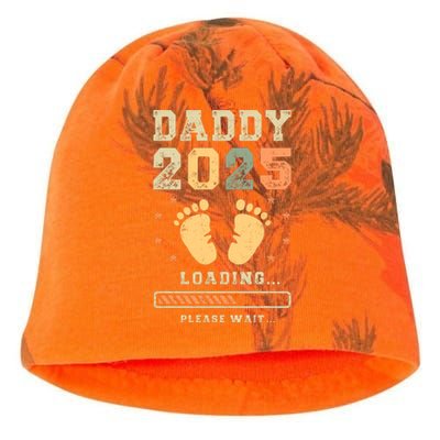 Daddy 2025 Loading Baby Announcement Expecting Dad To Be Kati - Camo Knit Beanie