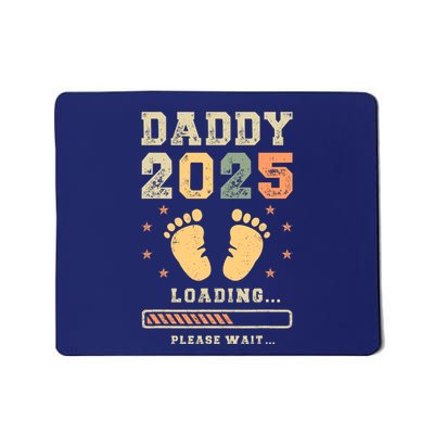Daddy 2025 Loading Baby Announcement Expecting Dad To Be Mousepad
