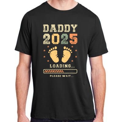 Daddy 2025 Loading Baby Announcement Expecting Dad To Be Adult ChromaSoft Performance T-Shirt