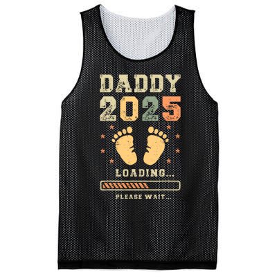 Daddy 2025 Loading Baby Announcement Expecting Dad To Be Mesh Reversible Basketball Jersey Tank