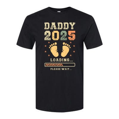 Daddy 2025 Loading Baby Announcement Expecting Dad To Be Softstyle® CVC T-Shirt