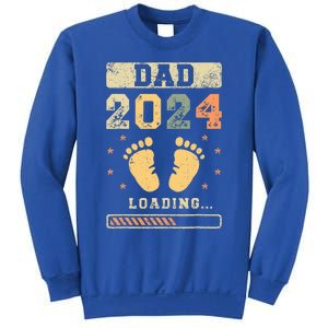 Dad 2024 Loading Fatherhood Future Dad Sweatshirt