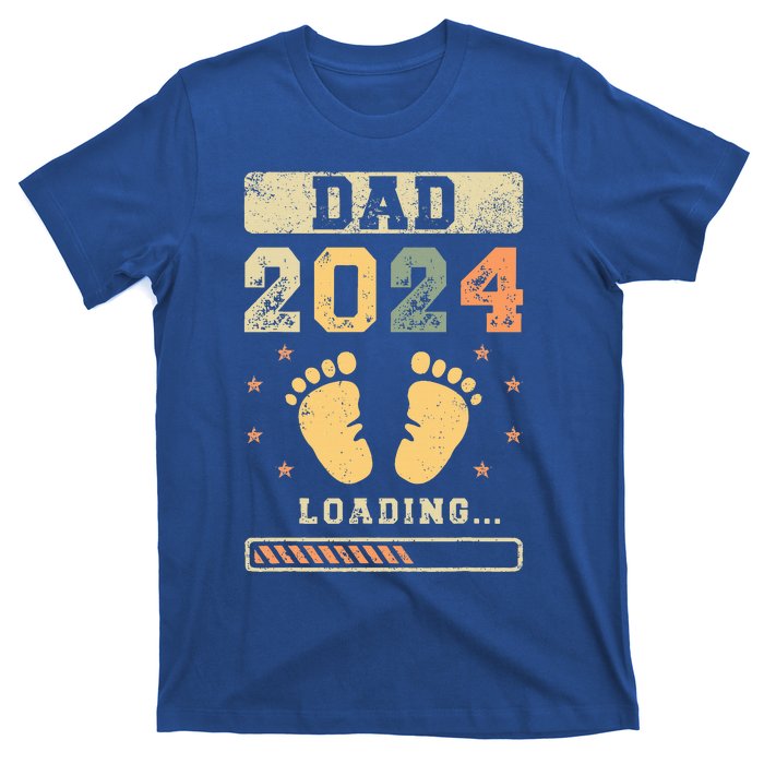 Dad 2024 Loading Fatherhood Future Dad T-Shirt