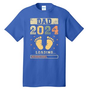 Dad 2024 Loading Fatherhood Future Dad Tall T-Shirt