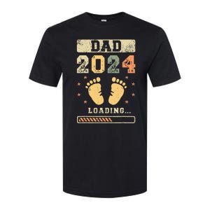 Dad 2024 Loading Fatherhood Future Dad Softstyle CVC T-Shirt