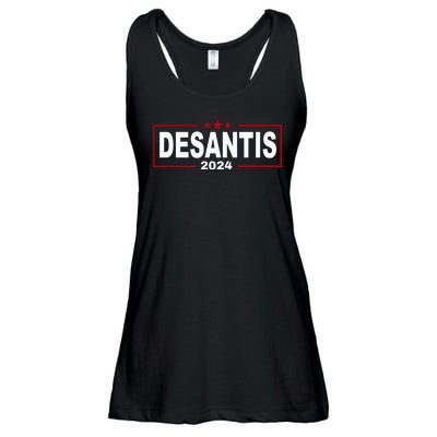 Desantis 2024 Make America Florida Election Ladies Essential Flowy Tank