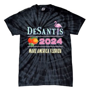 DeSantis 2024 Make America Florida Tie-Dye T-Shirt