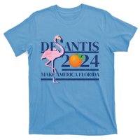 Desantis 2024 Make America Florida Flamingo Election Cute Gift T-Shirt