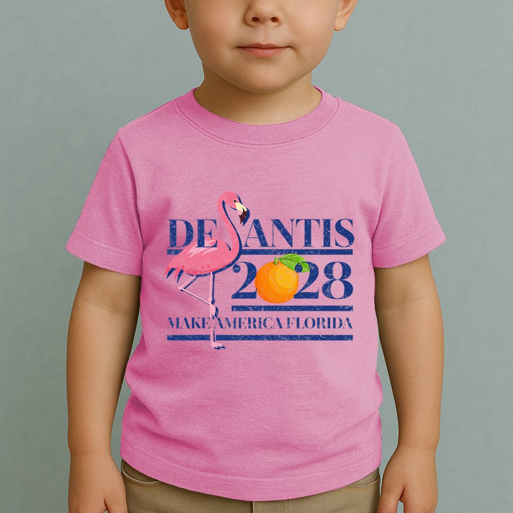 Desantis 2028 Make America Florida Ron Desantis 48 Toddler T-Shirt