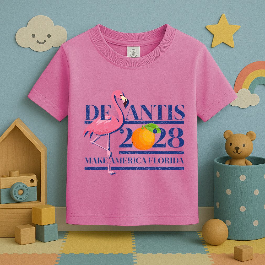 Desantis 2028 Make America Florida Ron Desantis 48 Toddler T-Shirt