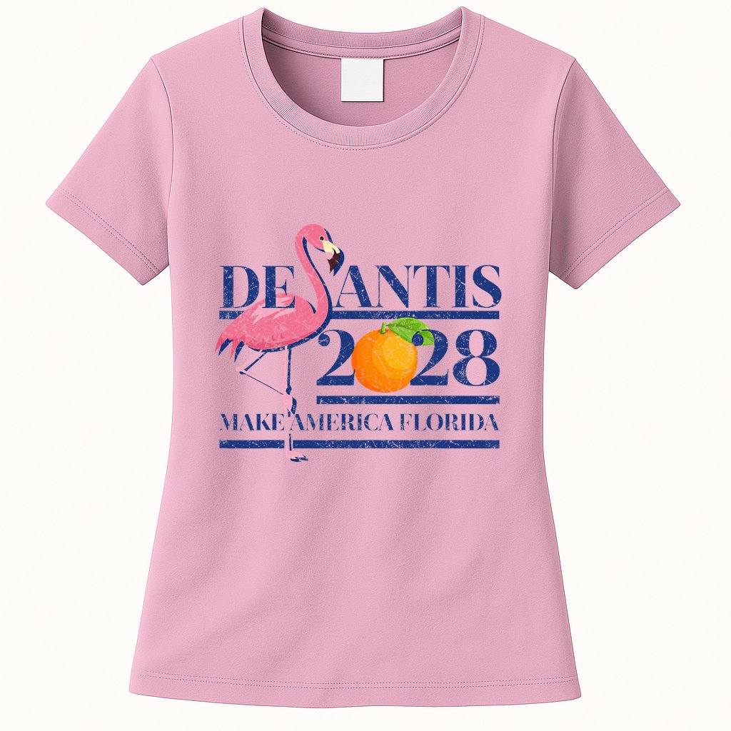 Desantis 2028 Make America Florida Ron Desantis 48 Womens T-Shirt