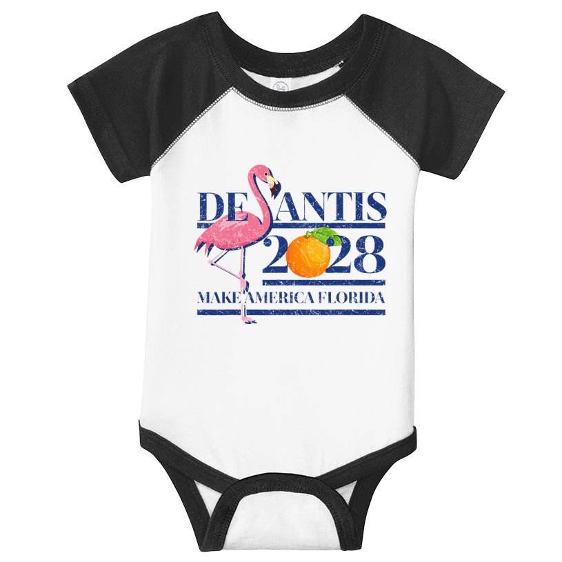 Desantis 2028 Make America Florida Ron Desantis 48 Infant Baby Jersey Bodysuit