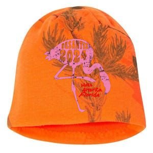 DeSantis 2024 Make America Florida Flamingo Election Kati - Camo Knit Beanie