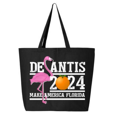 DeSantis 2024 Make America Florida Flamingo Election 25L Jumbo Tote
