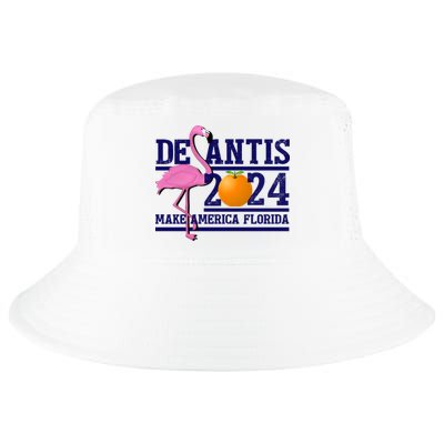 DeSantis 2024 Make America Florida Flamingo Election Cool Comfort Performance Bucket Hat