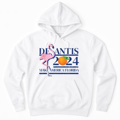 DeSantis 2024 Make America Florida Flamingo Election Hoodie