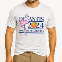 Desantis 2024 Make America Florida Flamingo Cooling Performance Crew T-Shirt