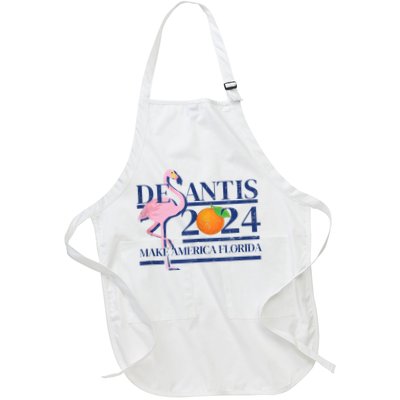 Desantis 2024 Make America Florida Flamingo Apron