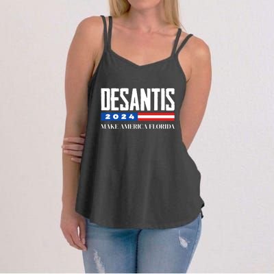 Desantis 2024 Make America Florida Women's Strappy Tank