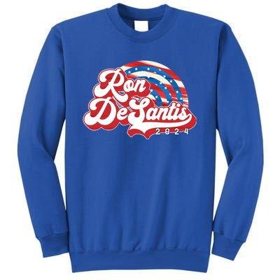 Desantis 2024 Make America Florida Election Retro Distressed Gift Sweatshirt