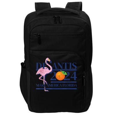 Desantis 2024 Make America Florida Flamingo Impact Tech Backpack