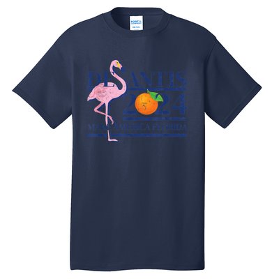 Desantis 2024 Make America Florida Flamingo Tall T-Shirt