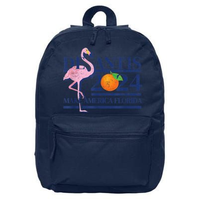 Desantis 2024 Make America Florida Flamingo 16 in Basic Backpack