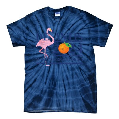 Desantis 2024 Make America Florida Flamingo Tie-Dye T-Shirt