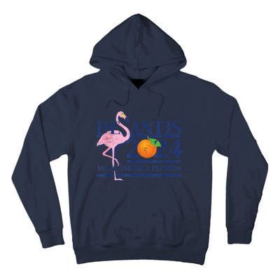 Desantis 2024 Make America Florida Flamingo Tall Hoodie