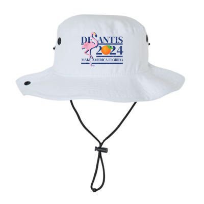 Desantis 2024 Make America Florida Flamingo Legacy Cool Fit Booney Bucket Hat