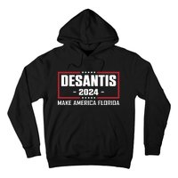 DeSantis 2024 Make America Florida DeSantis Airlines Hoodie