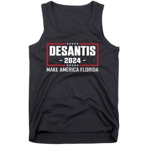 DeSantis 2024 Make America Florida DeSantis Airlines Tank Top