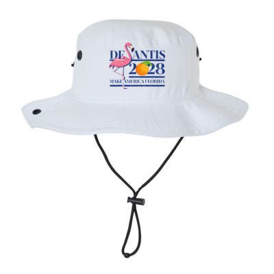 Desantis 2028 Make America Florida Ron Desantis 48 Flamingo Bucket Hat