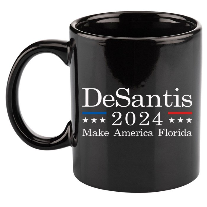 DeSantis 2024 Make America Florida 11oz C Handle Ceramic Mug