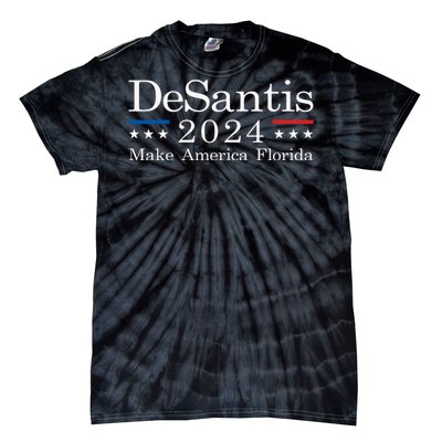 DeSantis 2024 Make America Florida Tie-Dye T-Shirt