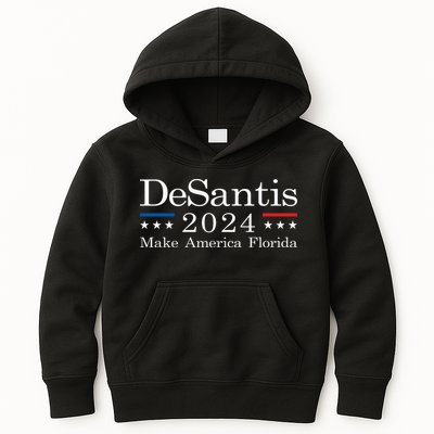 DeSantis 2024 Make America Florida Kids Hoodie