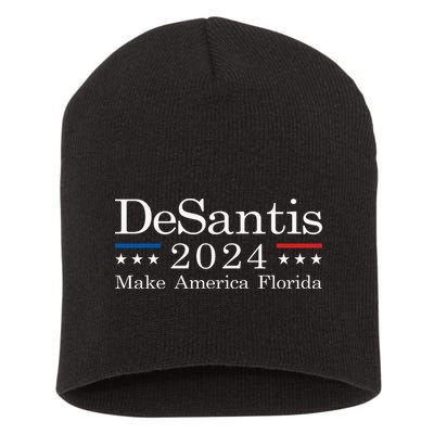 DeSantis 2024 Make America Florida Short Acrylic Beanie