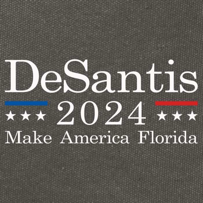 DeSantis 2024 Make America Florida Cotton Canvas Backpack