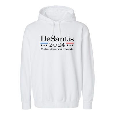 DeSantis 2024 Make America Florida Garment-Dyed Fleece Hoodie