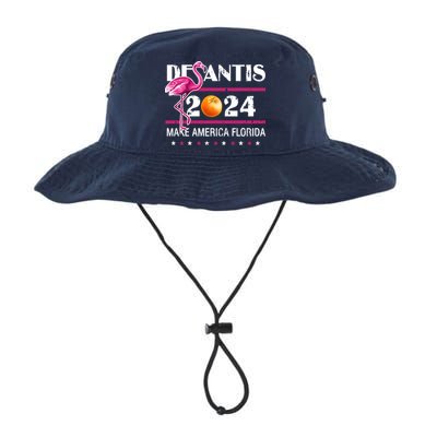 Desantis 2024 Make America Florida Flamingo Bucket Hat